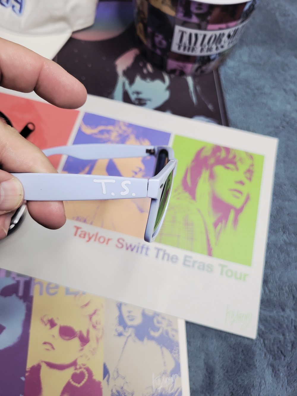 Taylor Swift The Eras Tour VIP Merch Bundle - Clear Bag w/ Authentic Confetti, 1 - Picture 7 of 7
